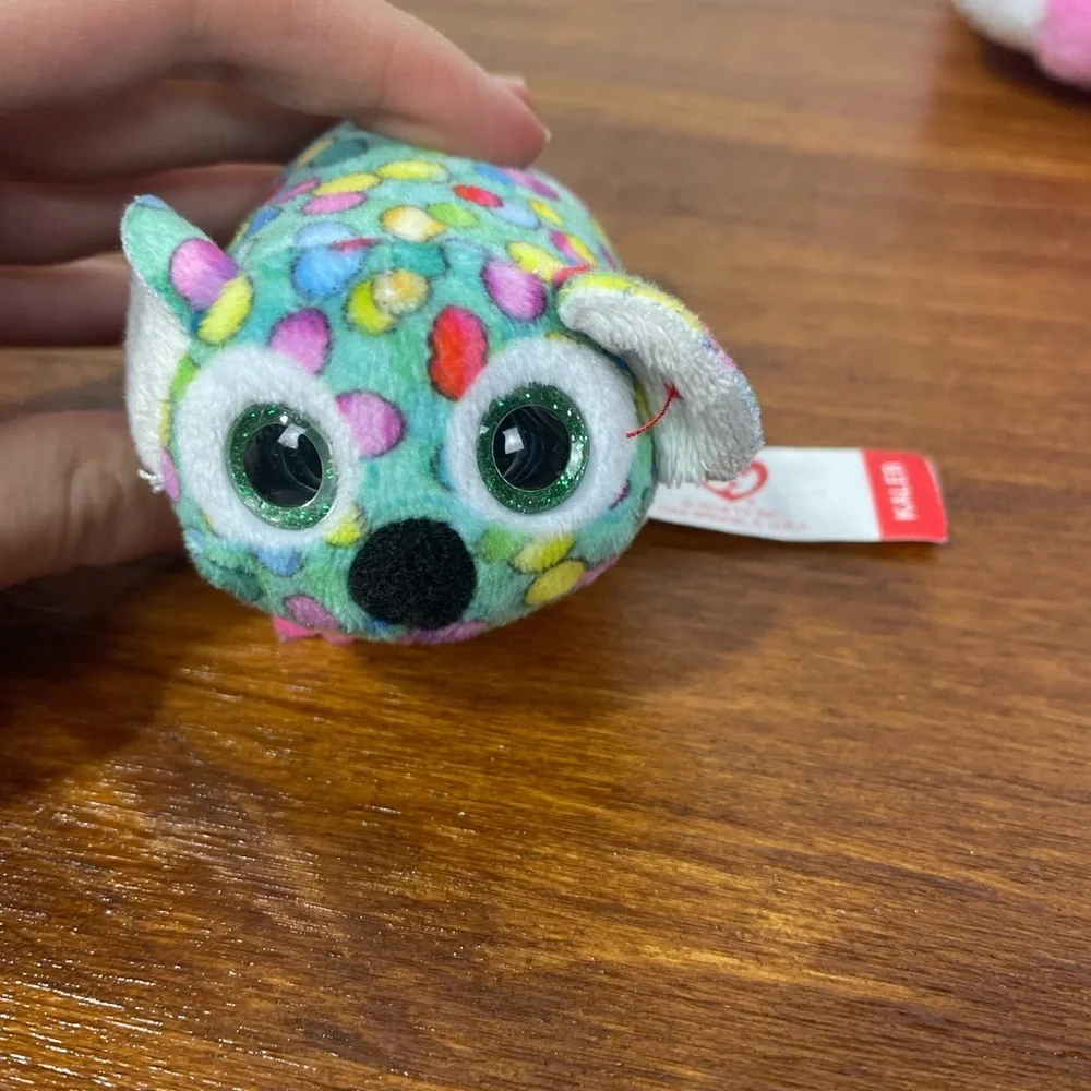 Set of 5 Beanie Boos Seal, Koala, Husky, Owl, Unicorn - Picture 7 of 14